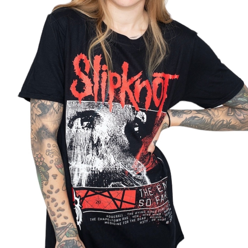 NWT Slip Knot Men’s The End, So Far Graphic Tee Shirt